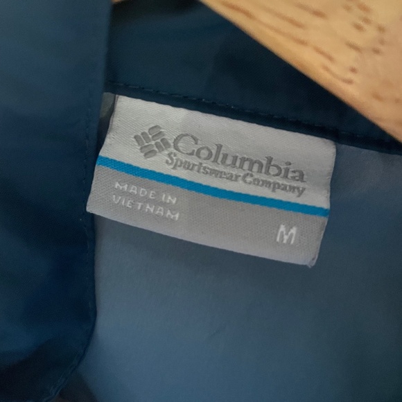 Columbia Men's Hooded Windbreaker M - Picture 9 of 10
